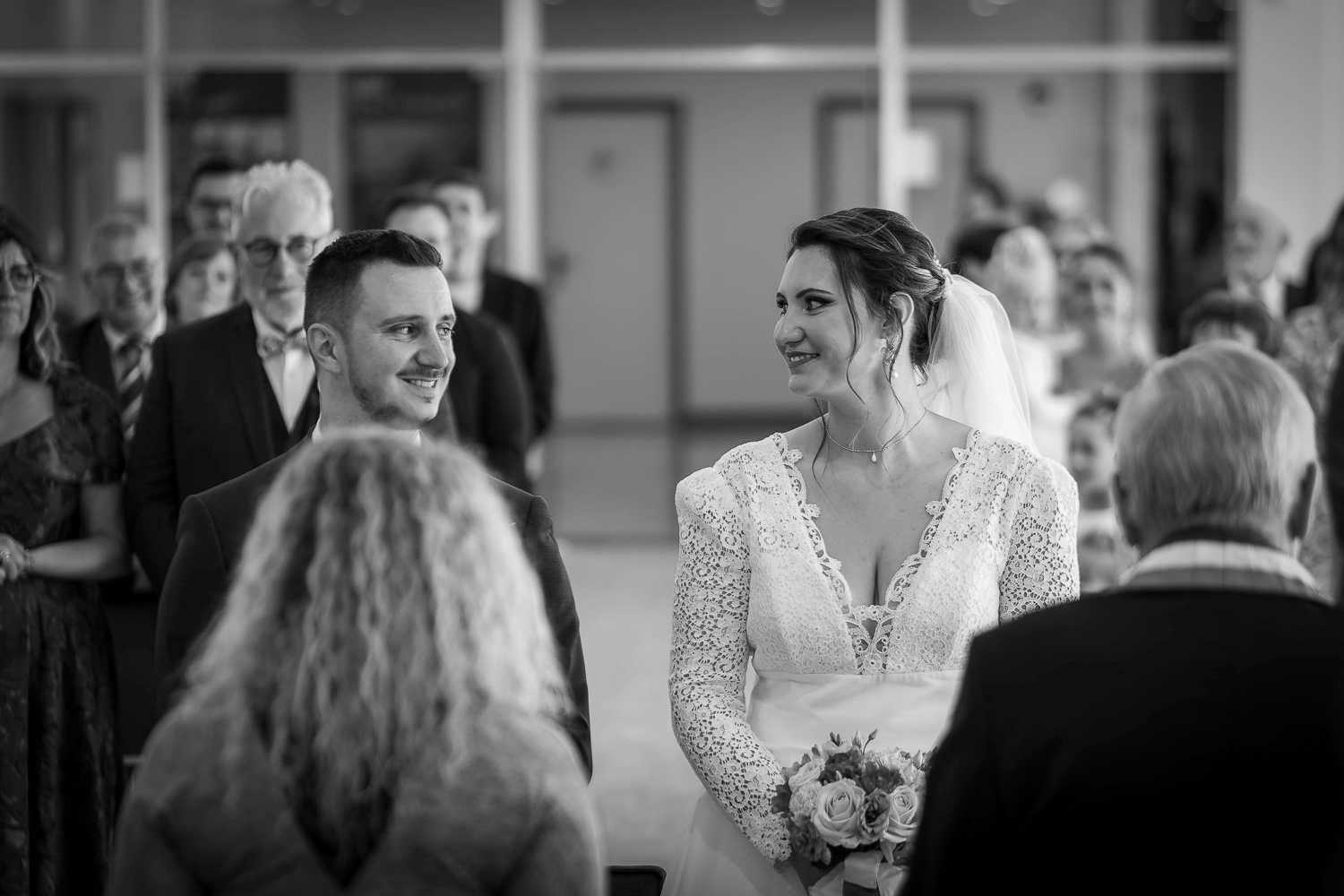 ceremonie mairie mariage Mégane et Arnaud couple