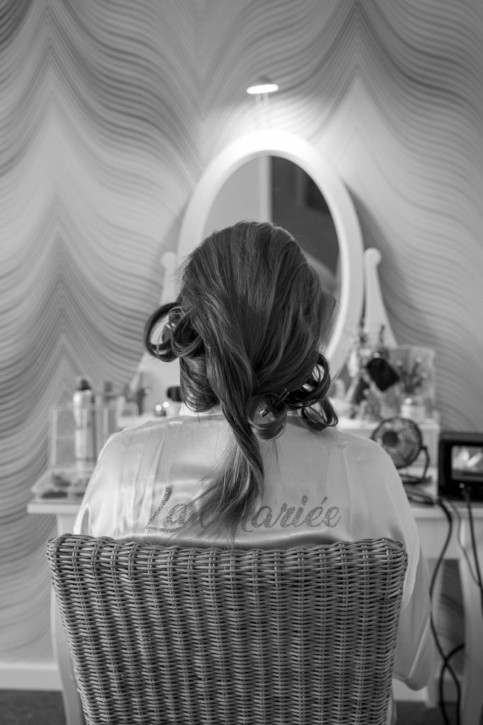 préparation mariée mariage Mélanie et Mickael