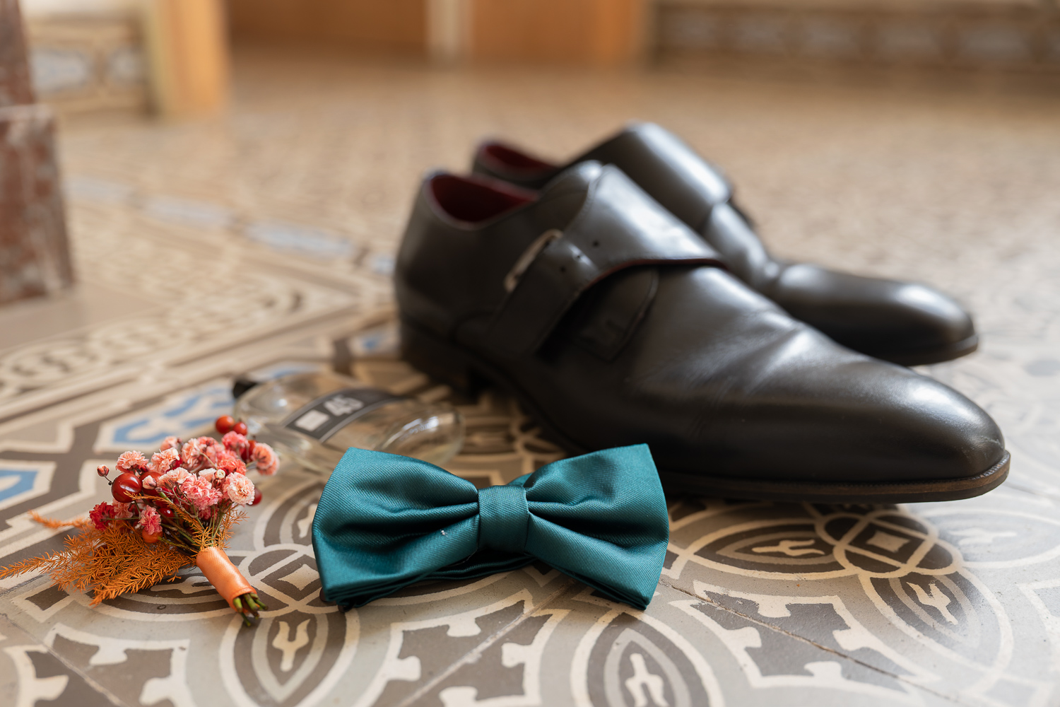 mariage Laure et Pierre préparation marié