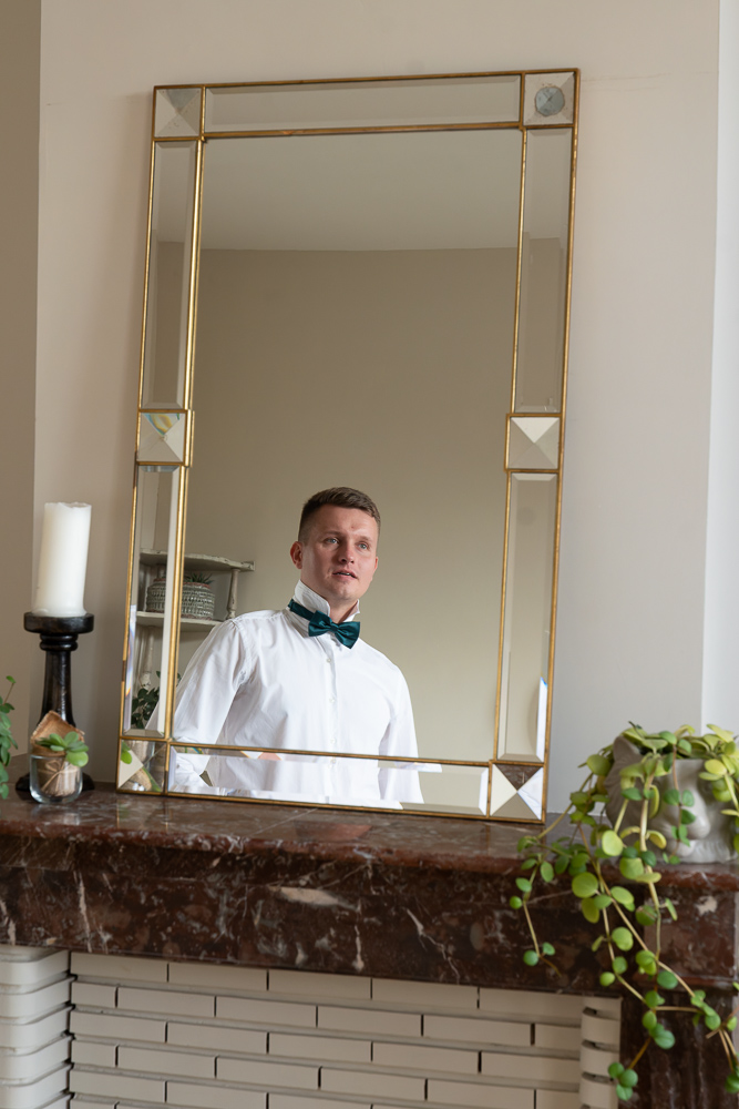 mariage Laure et Pierre préparation marié