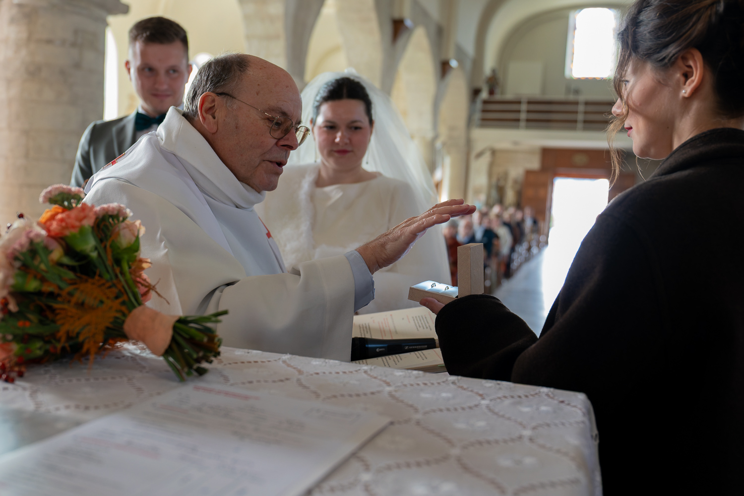 mariage Laure et Pierre eglise