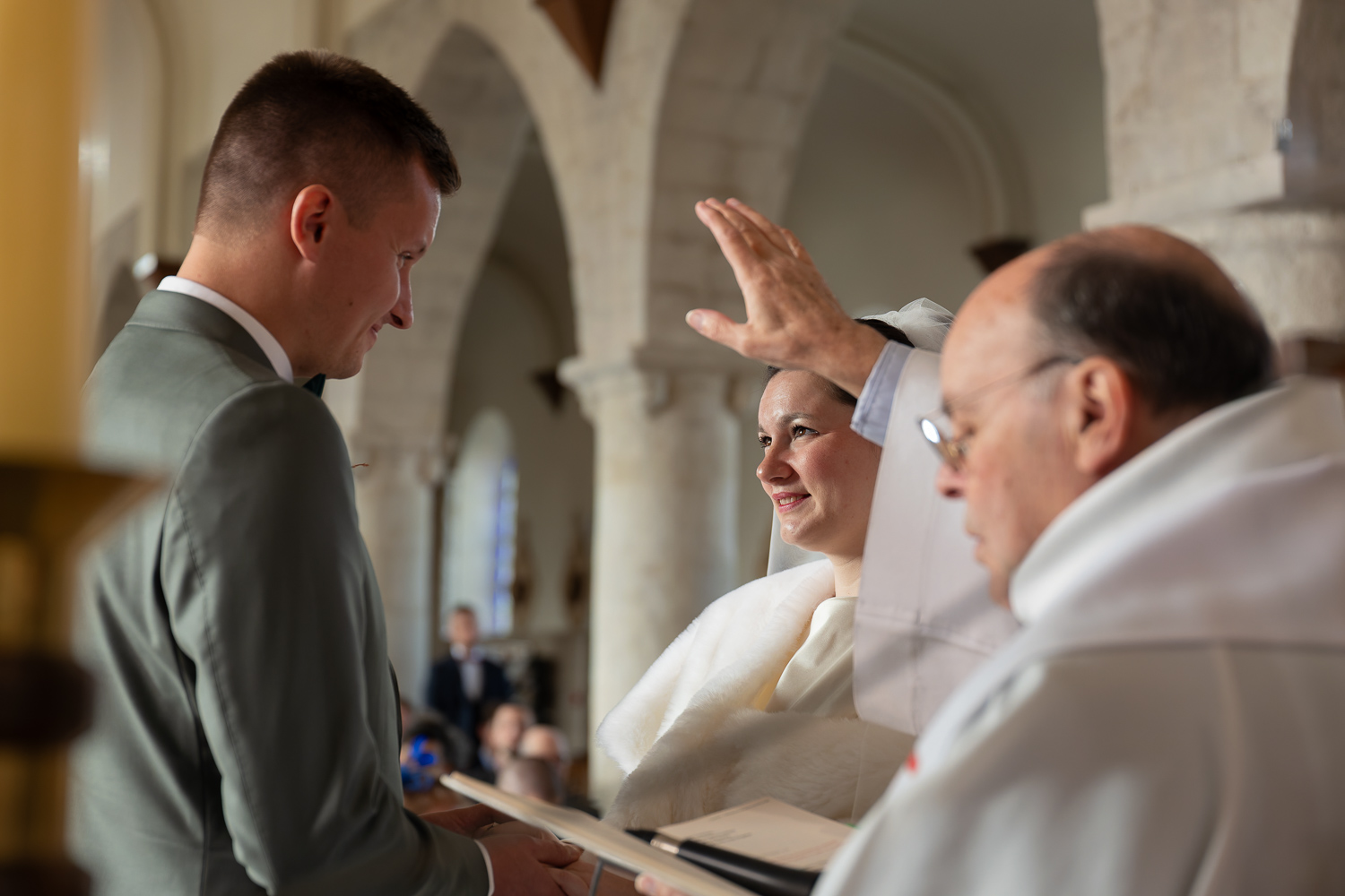 mariage Laure et Pierre eglise